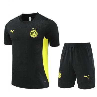 Camiseta Borussia Dortmund (Hombre/Niño) Pre-Match 24/25 + Pantalones