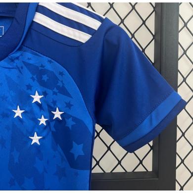 Camiseta Cruzeiro 1ª Equipación 24/25 Niño