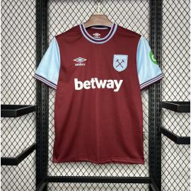 Camiseta West Ham United 1ª Equipación 24/25