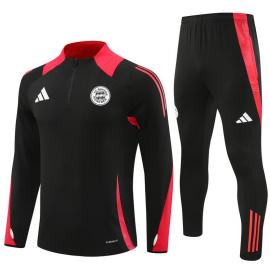 Chandal Entrenamiento Bayern Munich (Hombre/Niño) Negro 2024/2025 + Pantalones