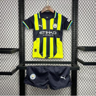 Camiseta Manchester City 2ª Equipacion 24/25 Niño