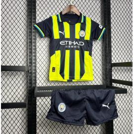 Camiseta Manchester City 2ª Equipacion 24/25 Niño