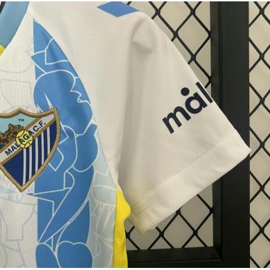 Camiseta Málaga Cf 1ª Equipación 24-25 Niño