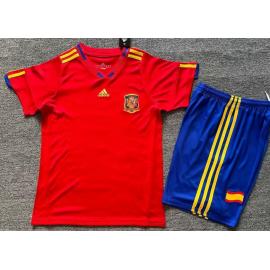 Conjunto Retro España 1ª Equipación 2010 Niño