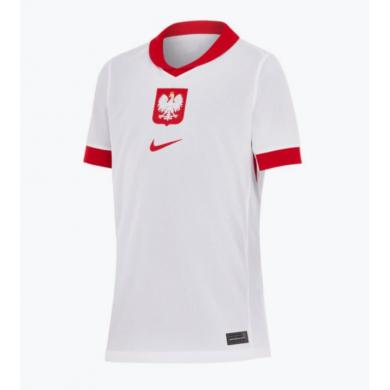 Camiseta Polonia Primera Equipación 2024 Niño