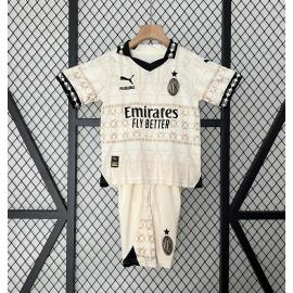 Camiseta Fc AC Milan Beige 23/24 Niño