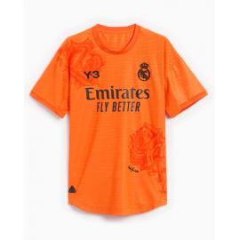 Camiseta Real Madrid Y-3 Portero Naranja 24/25 Niño