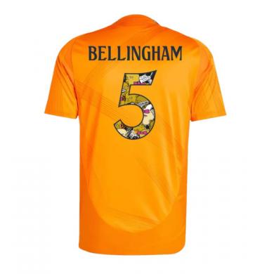 Camiseta Real M adrid 2ª Equipación 24/25 BELLINGHAM #5 Bear Champ Font