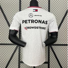Camisetas Mer- cedes A -M G Petronas F1 2024 - Blanco