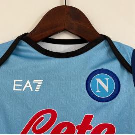 Miniconjunto Baby Primera Equipación Napoli FC 23/24