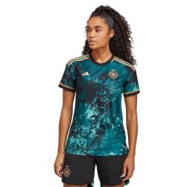 Camiseta Alemania Segunda Equipación Mundial Femenino 2023 Mujer