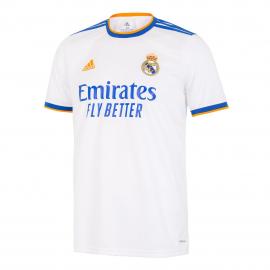 Camiseta Real Madrid Hombre Primera Equipación Blanca 21/22