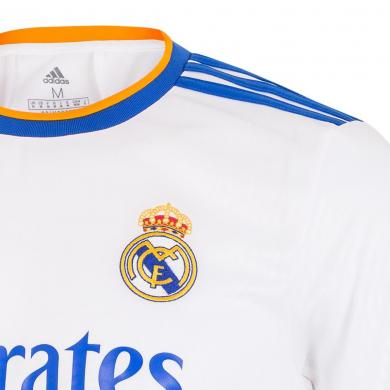 Camiseta Real Madrid Hombre Primera Equipación Blanca 21/22