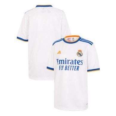 Camiseta Real Madrid Niño Primera Equipación Blanca 21/22