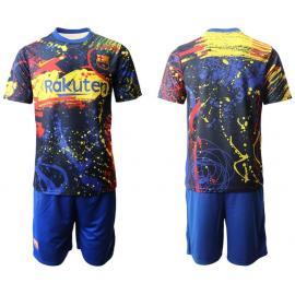 19/20 FC b-arcelona Pre-Match Shirt – La Liga