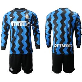 Camiseta Inter De Milán 1ª Equipación 2020/2021 Manga Larga