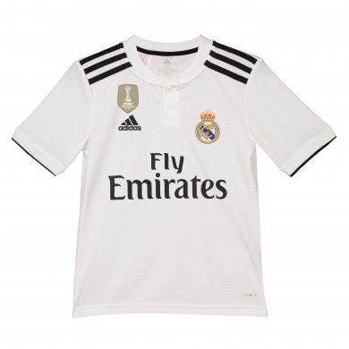 Camiseta de la 1ª equipación del Real Madrid 2018-19 para niños