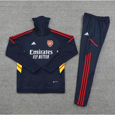 Sudadera Entrenamiento FC Arsenal Azul Real 22/23 Niño