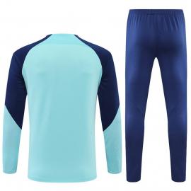 Sudadera Entrenamiento FC Carreras De Caballos Azul Claro 22/23 Niño