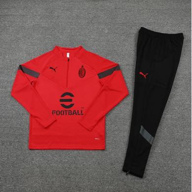 Sudadera Entrenamiento FC AC Rojo 22/23 Niño