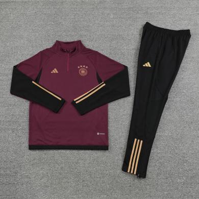 Sudadera Entrenamiento FC Alemania Granate 22/23 Niño