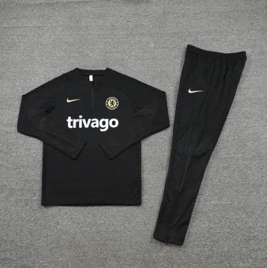 Sudadera Entrenamiento FC Chelsea Negro 22/23 Niño