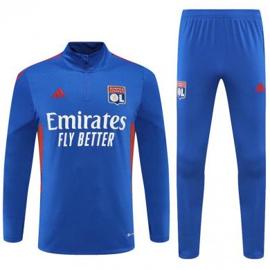 Sudadera Entrenamiento FC Lyon Color Azul 22/23 Niño