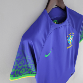 Camiseta Brasil Segunda Equipación 22/23 Mujer