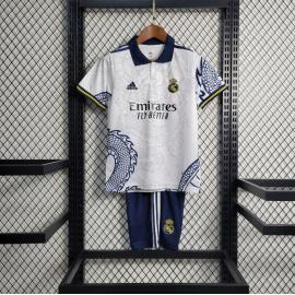 Camiseta 22/23 Real Madrid Dragón Chino Niño