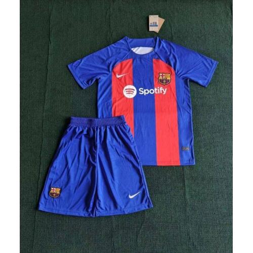 Camiseta Barcelona 2023/2024 Primera Equipación Niño Kit -  Camisetasdefutbolshop