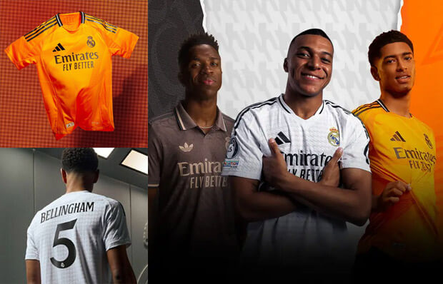 camiseta del Real Madrid